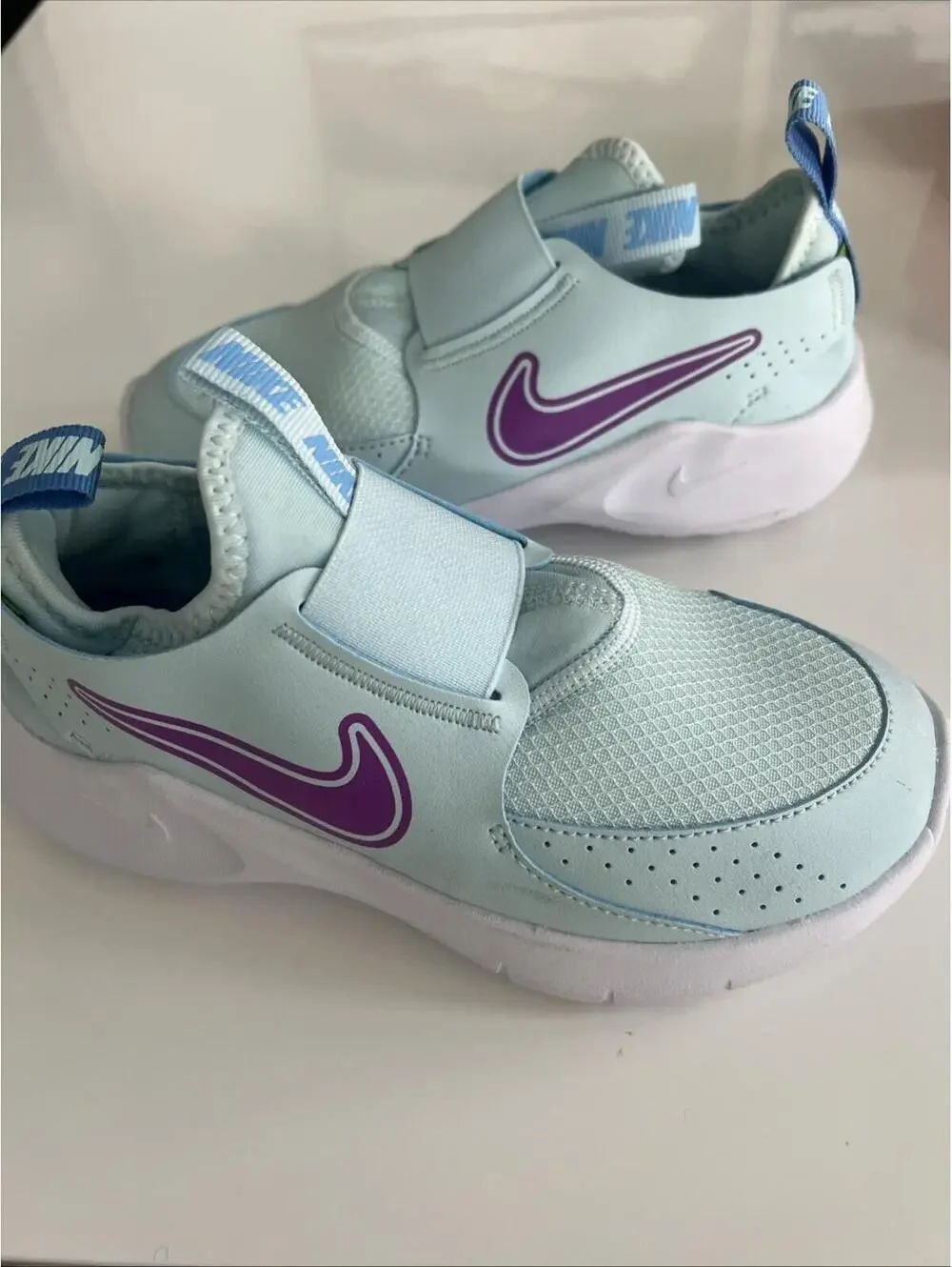 Nike Flex Runner 3 Glacier Blue Hyper Violet Kid Preschool Running FN1294